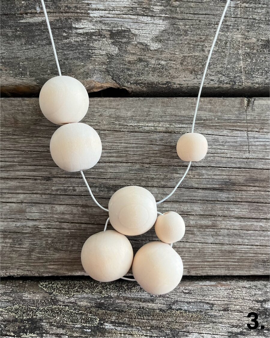 Pannunalunen puuhelmistä 1-9