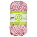 Madame Tricote Camilla puuvillalanka 5338 pinkki-valkoinen raidallinen