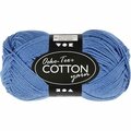 Cotton Yarn puuvillalanka 8/4 43110 sininen