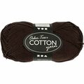 Cotton Yarn puuvillalanka 8/4 431300 tummanruskea