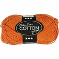 Cotton Yarn puuvillalanka 8/4 431090 oranssi