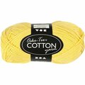 Cotton Yarn puuvillalanka 8/4 431040 keltainen