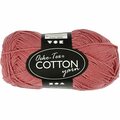 Cotton Yarn puuvillalanka 8/4 431130 terrakotta