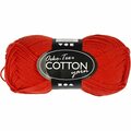 Cotton Yarn puuvillalanka 8/4 431080 punainen