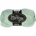 Cotton Yarn puuvillalanka 8/4 431210 mintunvihreä