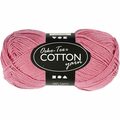 Cotton Yarn puuvillalanka 8/4 431060 tumma roosa