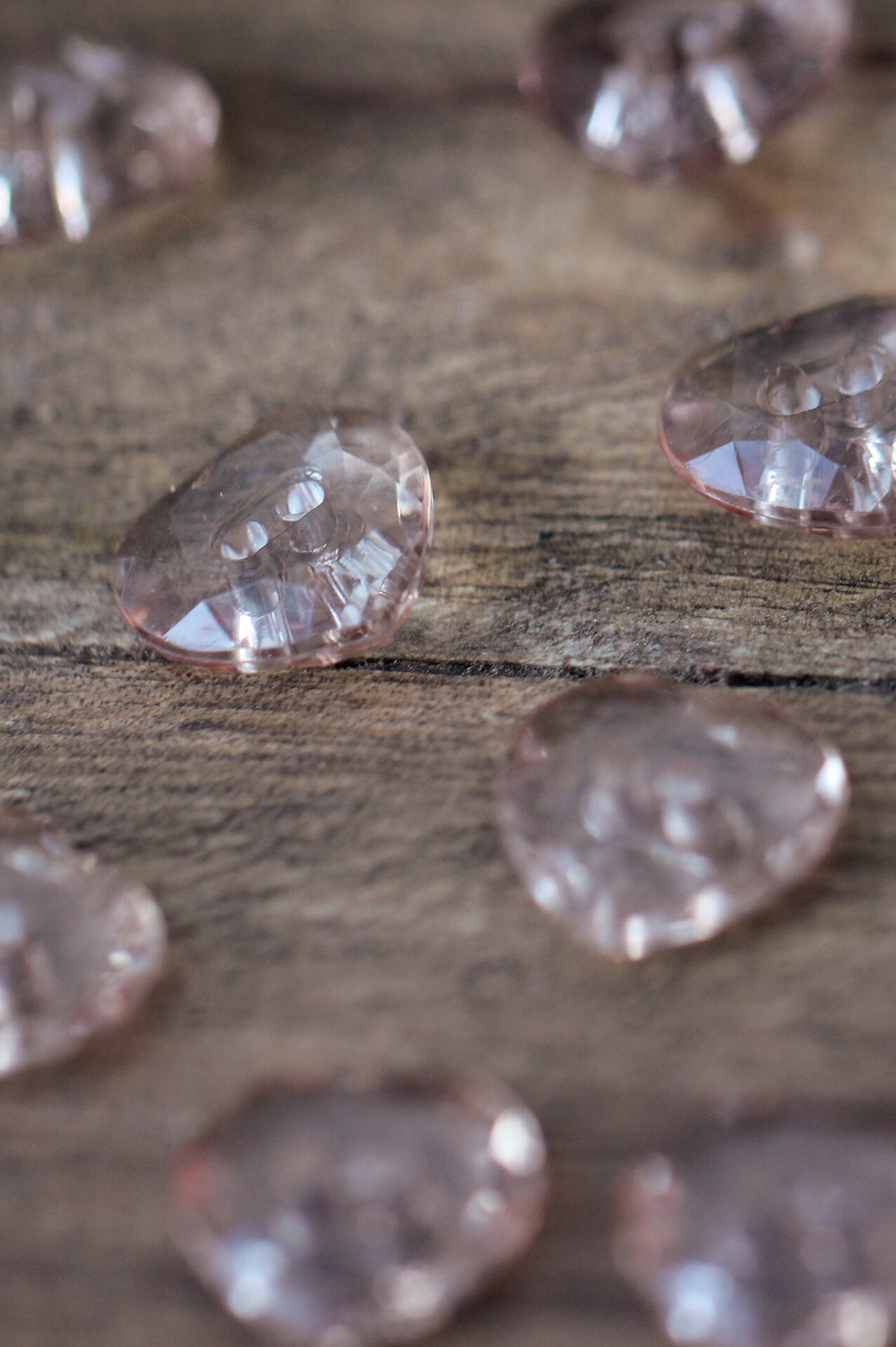 Nappi 15 mm "sydän" Sieni 23095