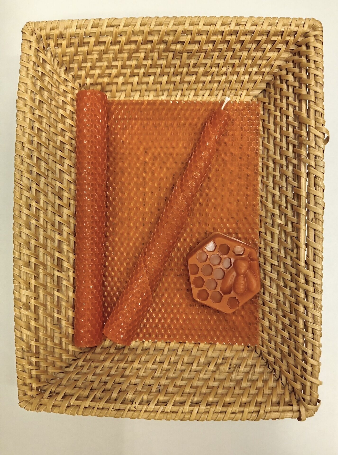 Mehiläisvahalevy 22x38 cm Oranssi