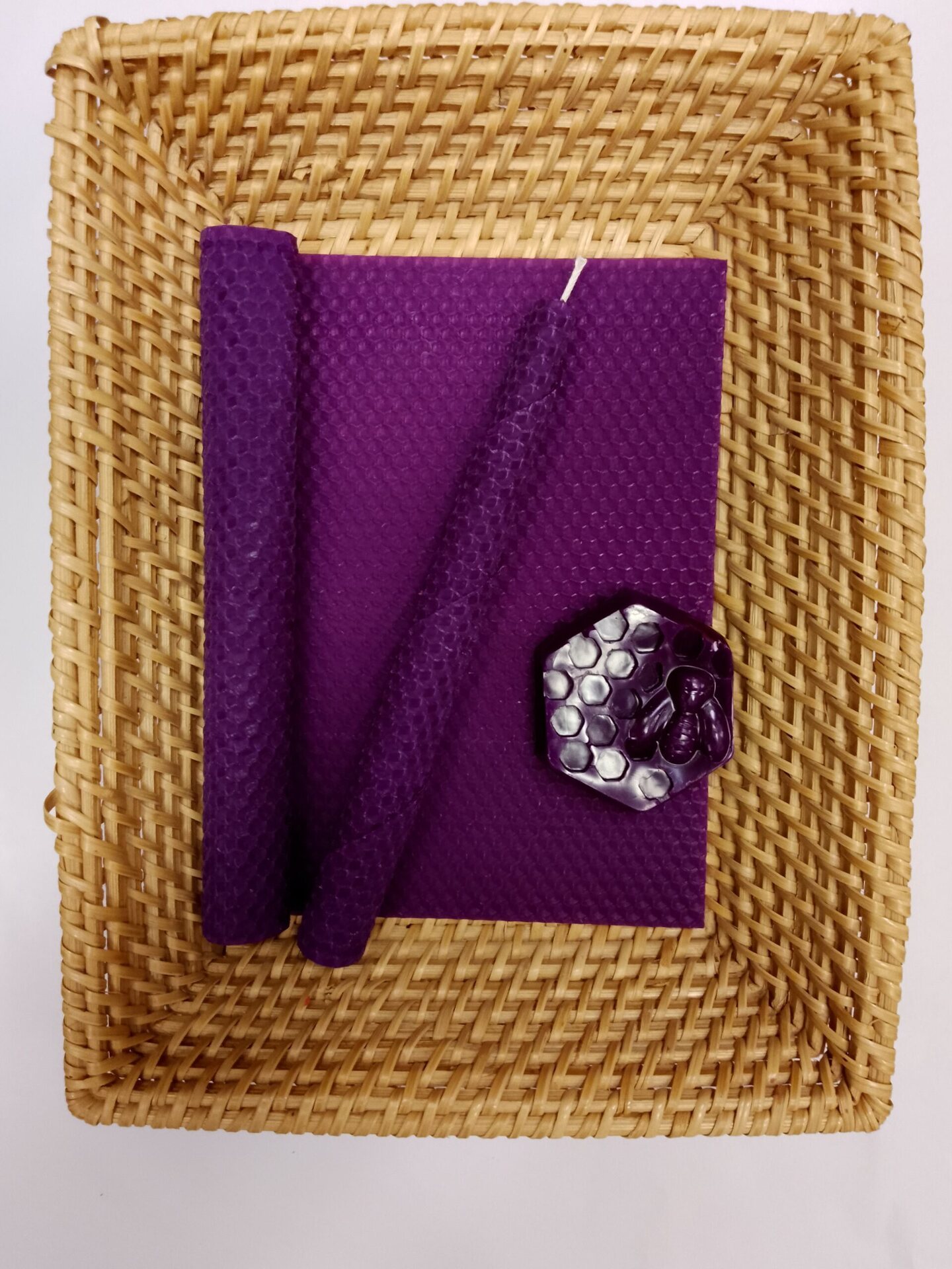 Mehiläisvahalevy 22x38 cm Luumu