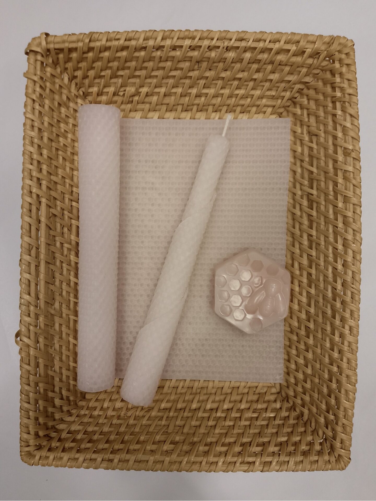 Mehiläisvahalevy 22x38 cm Puuteri