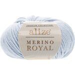 Alize Merino Royal 480 vaaleansininen