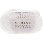 Alize Merino Royal 55 valkoinen