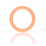 Värikäs tuttirengas 29 mm Oranssi