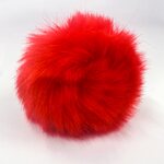 Tekoturkistupsu 9 cm Punainen
