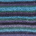DROPS Delight Turkoosi/Lila print 09
