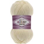 Alize Cotton gold 01 luonnonvalkoinen