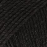 DROPS Cotton Merino 02 musta