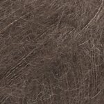 DROPS Kid-Silk 15 tummanruskea uni