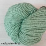 Vuonue Manta värjätty Vaalea sinivihreä