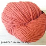 Vuonue Manta värjätty Murrettu punainen