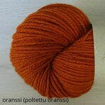Vuonue Manta värjätty Poltettu oranssi