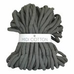 WolletjeBol Midi cotton Vihertävä harmaa MC.02.15