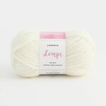 Lankava Lempi-villalanka 101 luonnonvalkoinen