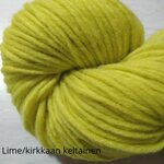 Vuonue Unelma hahtuvalanka värjätty Lime/kirkas keltainen