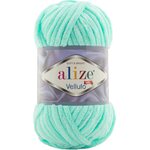 Alize Velluto 19 vaalea turkoosi