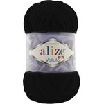 Alize Velluto 60 musta