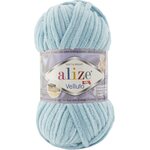 Alize Velluto 414 taivaansininen