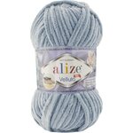 Alize Velluto 428 harmaa