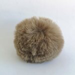 Tekoturkistupsu 8 cm Vaaleanruskea