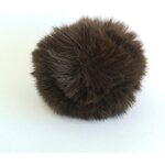 Tekoturkistupsu 8 cm Tummanruskea