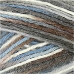 Wool Sukkalanka 41318 sininen/harmaa