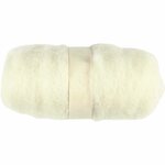 Karstattu villa 100g Valkoinen (451010)