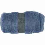 Karstattu villa 100g Taivaansininen (451850)