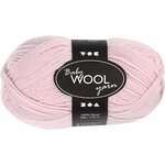 Wool Baby merinovillalanka 41343 vaalearosa
