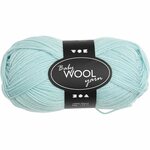Wool Baby merinovillalanka 41329 mintunvihreä
