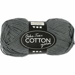 Cotton Yarn puuvillalanka 8/4 431190 harmaanvihreä