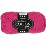 Cotton Yarn puuvillalanka 8/4 431230 pinkki