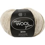 Wool maxi Villasekoitelanka Beige 447416