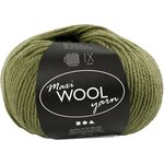 Wool maxi Villasekoitelanka Oliivinvihreä 447413