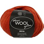 Wool maxi Villasekoitelanka Ruosteenpunainen 447406
