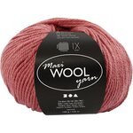 Wool maxi Villasekoitelanka Tumma roosa 447405