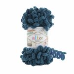 Alize Puffy 646 petroolinsininen