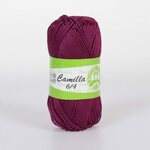 Madame Tricote Camilla puuvillalanka 5199 viininpunainen