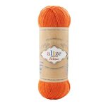 Alize Superwash Artisan -sukkalanka 0225 tumma orange