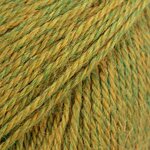 DROPS Alpaca 7233 kellanvihreä mix