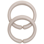 Vaunukoristerengas 60 mm 2 kpl Beige